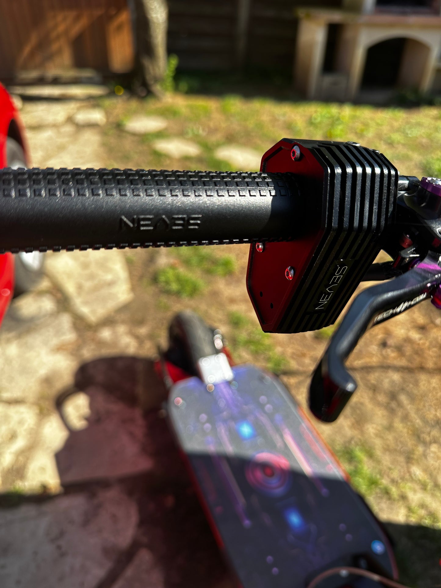 SEVEN DUO - Accélérateur type moto pour trottinette et moto électrique CNC