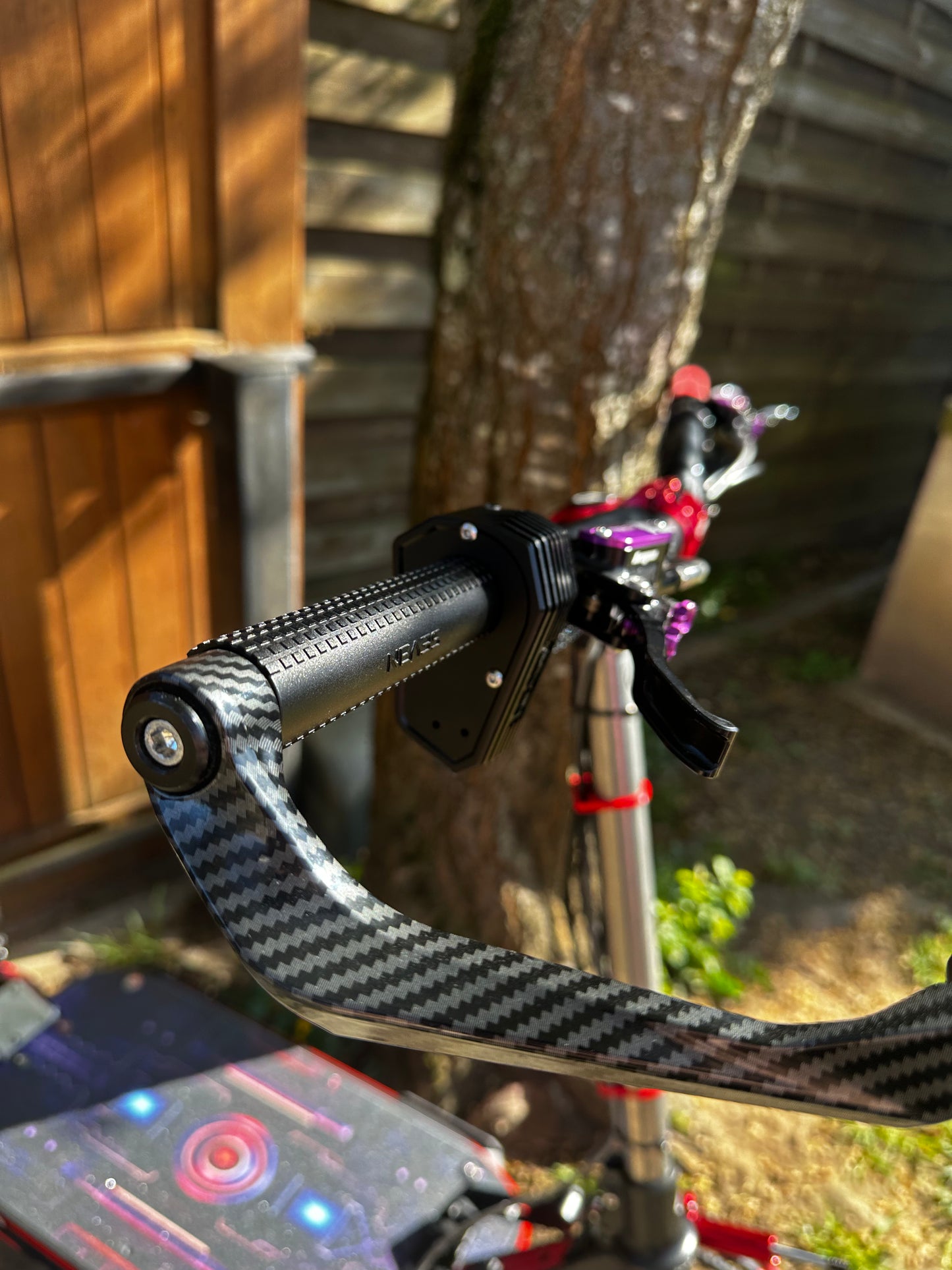 SEVEN DUO - Accélérateur type moto pour trottinette et moto électrique CNC