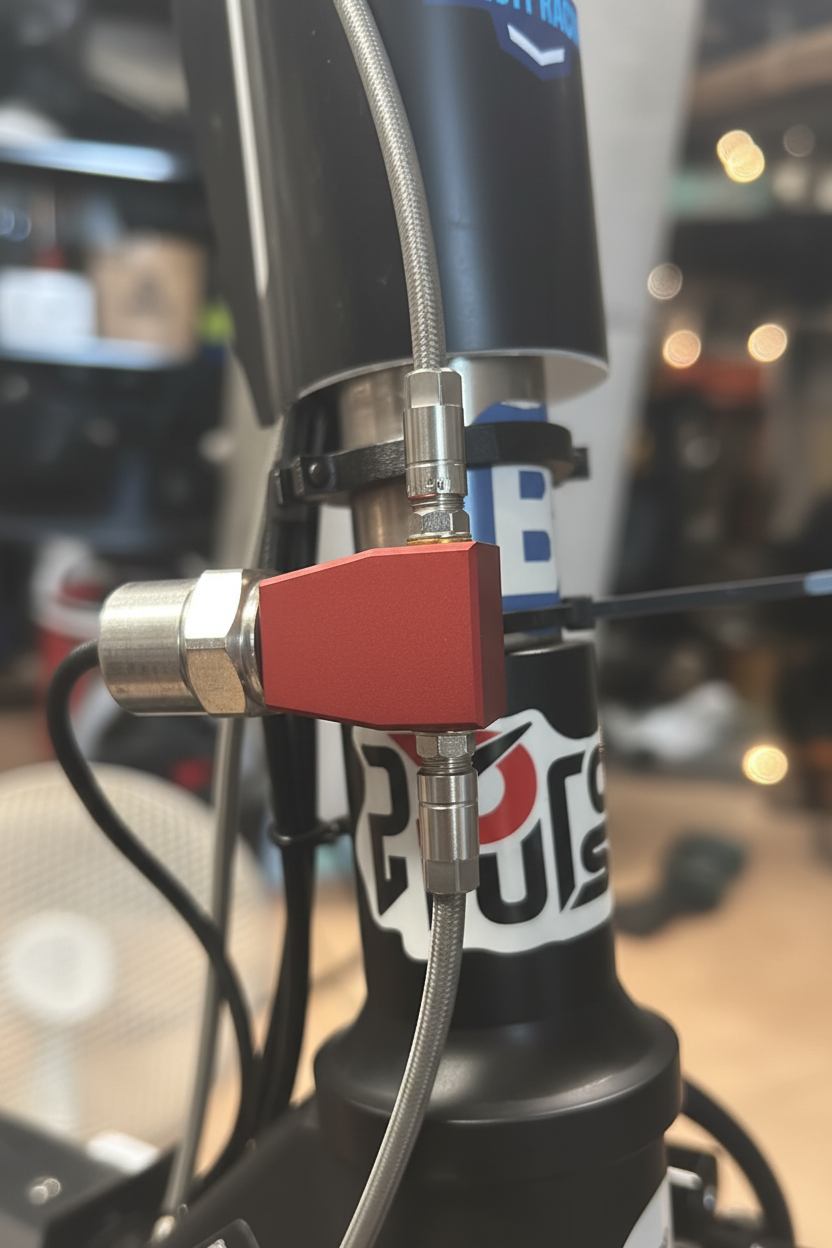 Capteur de frein électrique — CNC anodisé | Compétition